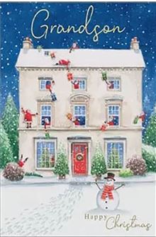XMAS GRANDSON SANTAHOUSE