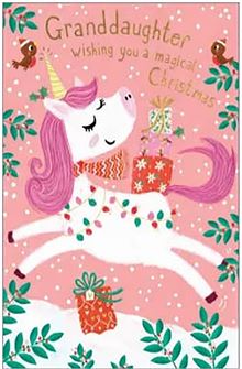 XMAS GRANDDAU XMAS UNICORN