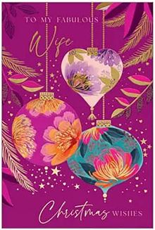 XMAS WIFE FESTIVE BAUBLES