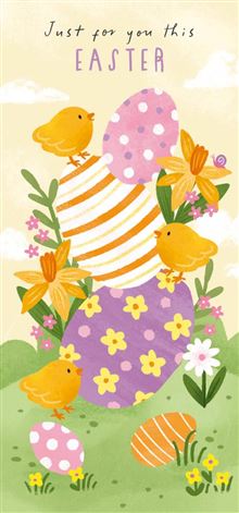 EA WALLET EASTER CHICKS