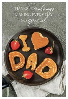 FD FD DAD PANCAKES