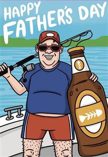 FD FD DAD BEER FISHING