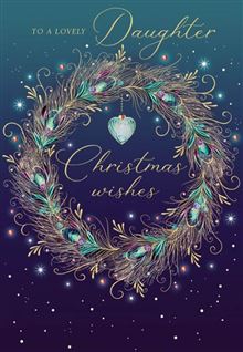 XMAS DAU WREATH FEATHER