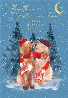 XMAS BRO SISIL TWO DOGS