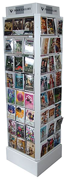 96 WOODEN STAND WHITE