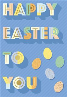 EA EASTER TYPE AND SPECKLED EGGS