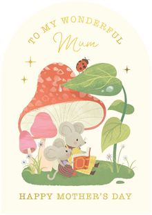 MD LITTLE MOUSE MUSHROOM