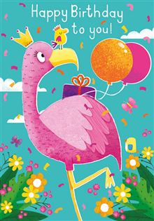 100% KIDS: JUV GIRL FLAMINGO