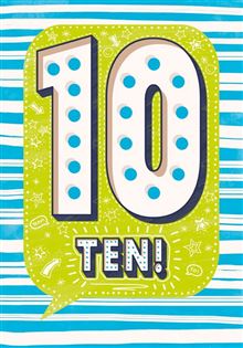 AGE 10 BOY SPEECH BUBBLE