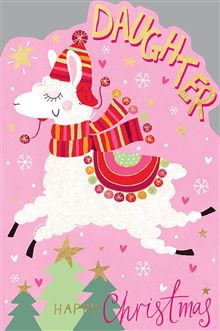 XMAS CARD DAU LLAMA