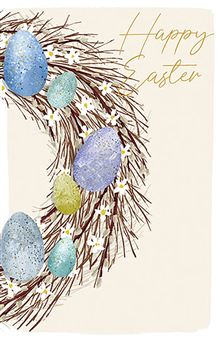 EA CARD EGGS WREATH